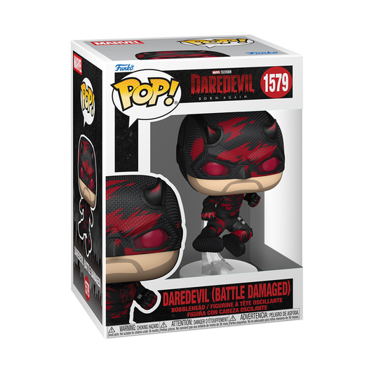 Pop! Daredevil (Battle Damaged) (Born Again) (PRE-ORDER)