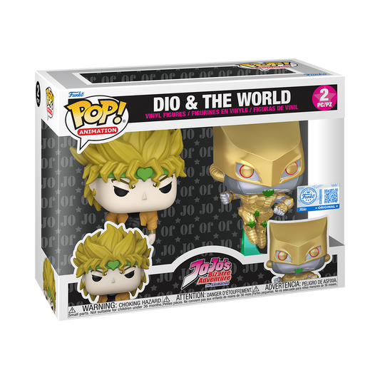 Jojo's Bizarre Adventure -Pop! DIO & The World 2-Pack