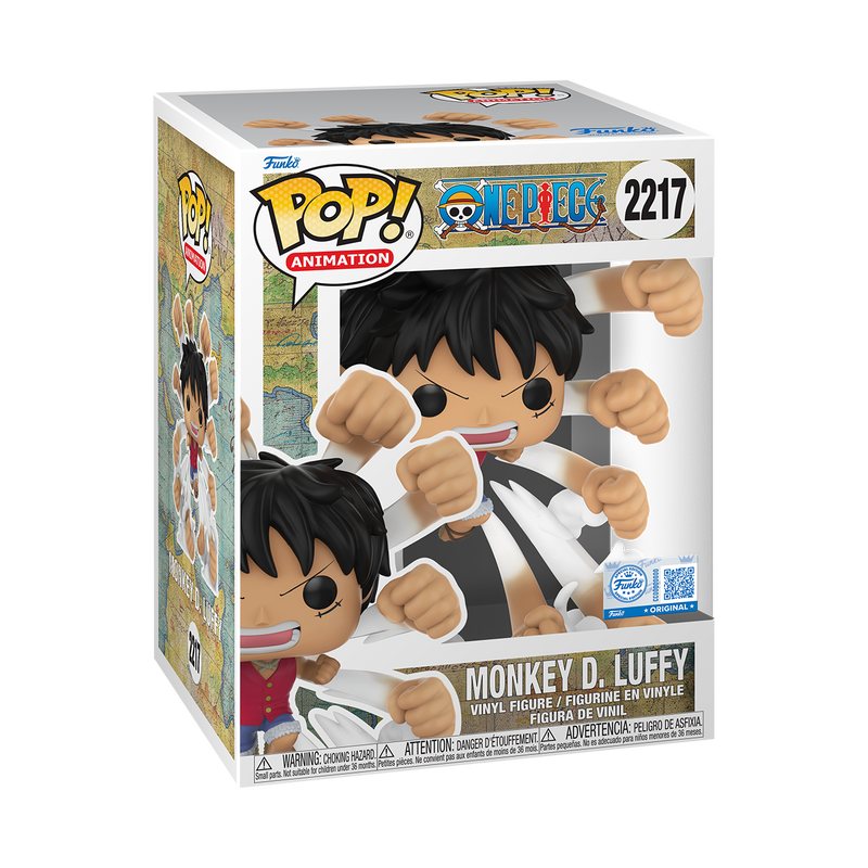 ONE PIECE -Pop! Monkey D. Luffy (Gum Gum Gatling)