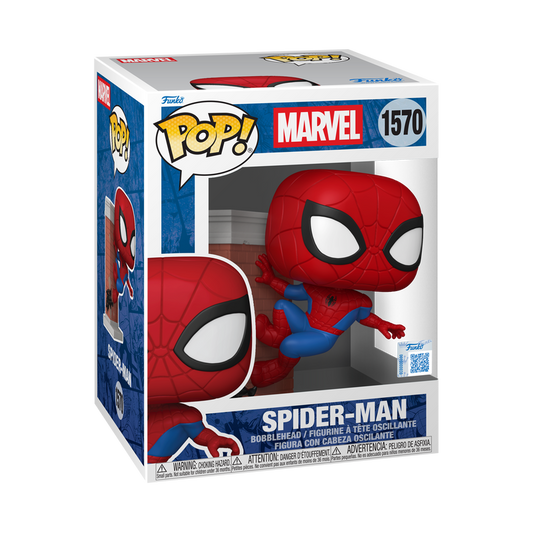 Pop Premium! Marvel: Spider-Man Leaning (Exc)