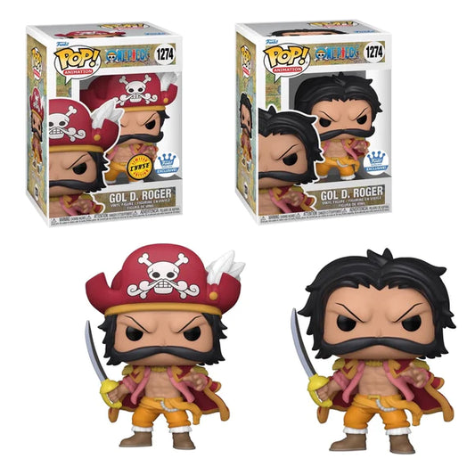 One Piece Gol D. Roger Chase Bundle Funko Shop Exclusive Figure #1274