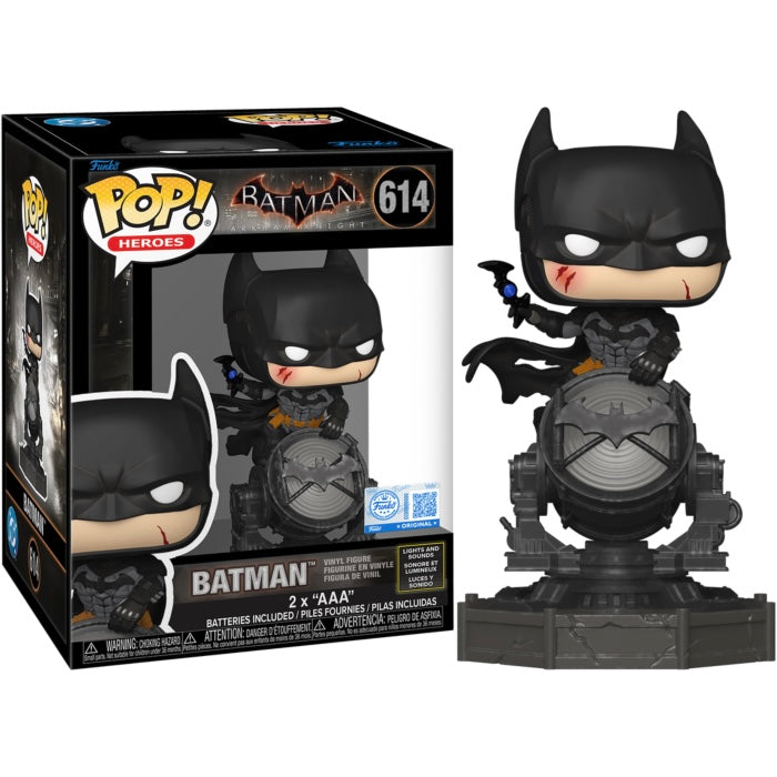 Batman Arkham Knight - Batman with Light & Sound Premium Pop! Vinyl Figure (pre-order)