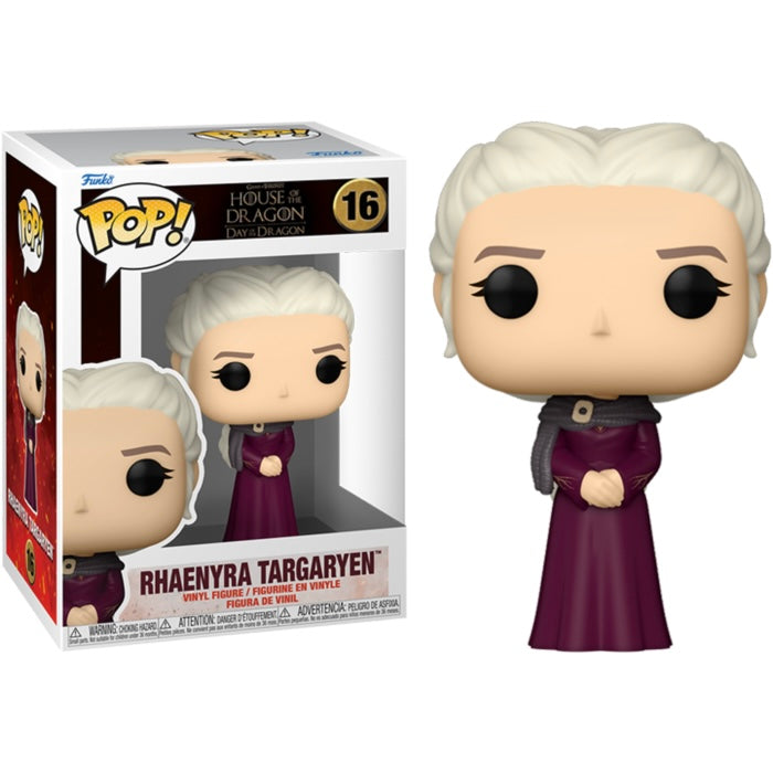 Game of Thrones: House of the Dragon - Rhaenyra Targaryen in Purple Robe Pop! Vinyl Figure