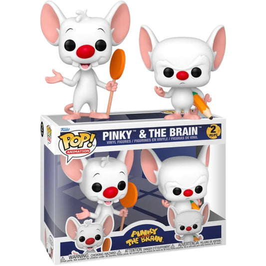 Pinky and The Brain - Pinky & The Brain Pop! Vinyl Figure 2-Pack (pre-order)