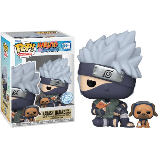 Naruto Shippuden - Kakashi Hatake with Pakkun Pop! Vinyl Figure