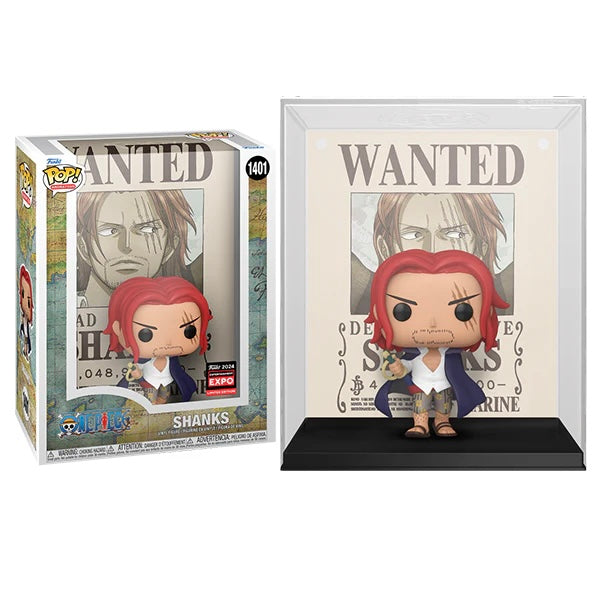 ONE PIECE: SHANKS WANTED POSTER POP! VINYL - FUNKO EXPO 2024 EXCLUSIVE