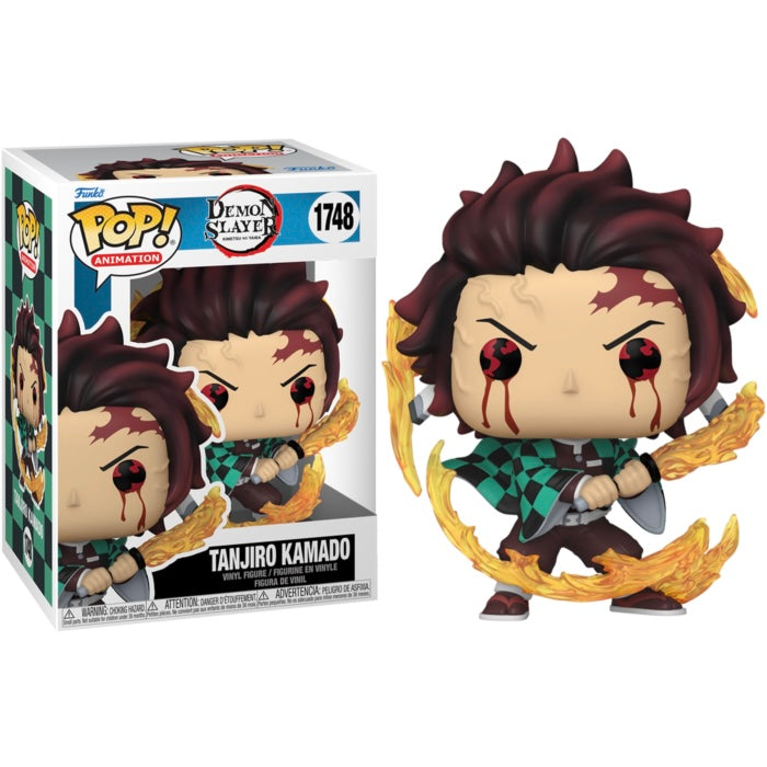 Demon Slayer - Tanjiro Kamado (Sun Breathing) Pop! Vinyl Figure