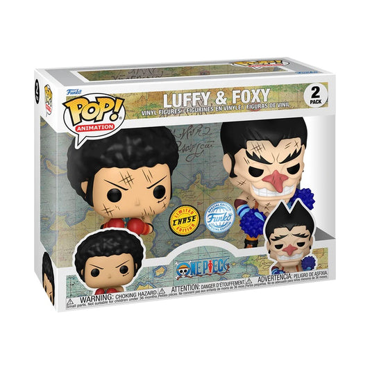 One Piece - Luffy and Foxy 2pk Chase (Exc)