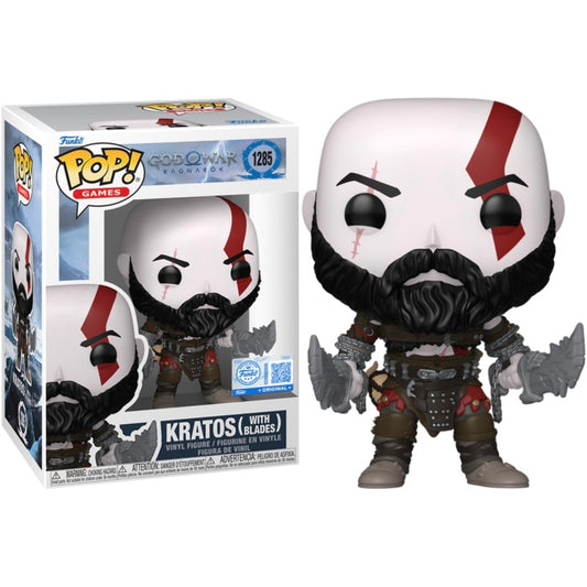 God of War Ragnarok - Kratos (with Blades) Pop! Vinyl Figure (pre-order)