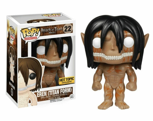 Funko Pop Attack on Titan Eren Jaeger (Titan Form) Hot Topic Exclusive