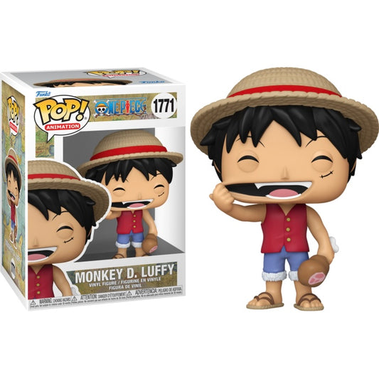 One Piece - Monkey D. Luffy with Meat Pop! Vinyl Figure