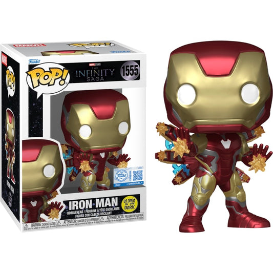 Avengers: Endgame - Iron Man with Beams Glow-in-the-Dark Pop! Vinyl Figure