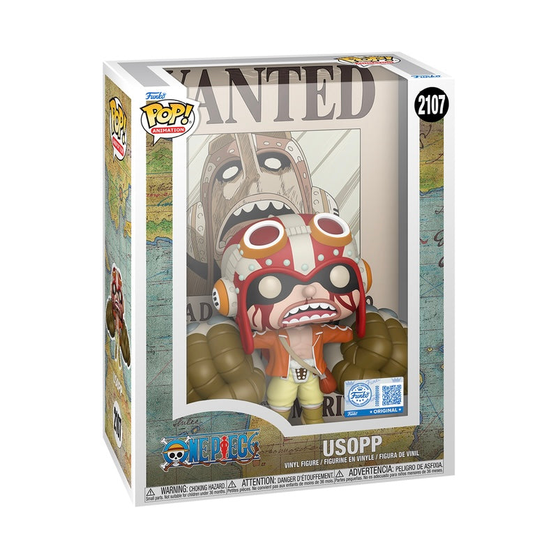 ONE PIECE - POP! POSTER USOPP (WANTED) (pre-order)