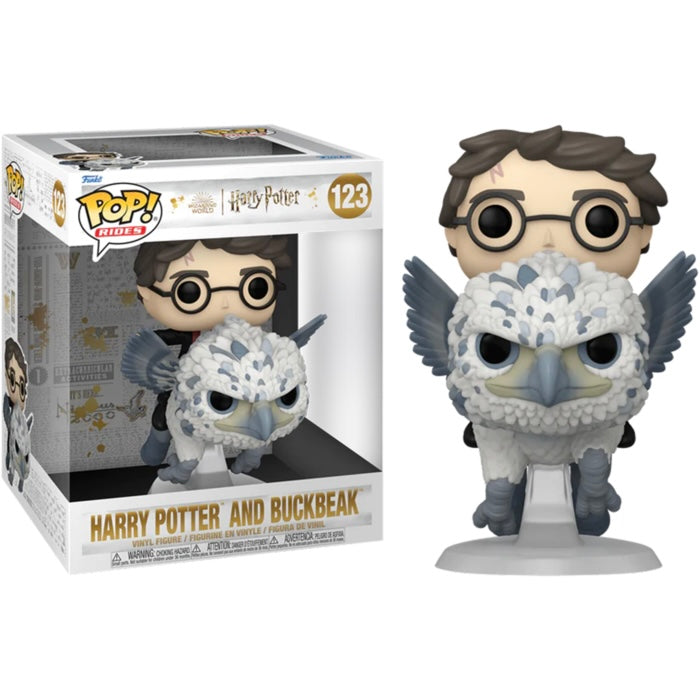 Harry Potter and the Prisoner of Azkaban - Harry Potter with Buckbeak Pop! Rides Vinyl Figure