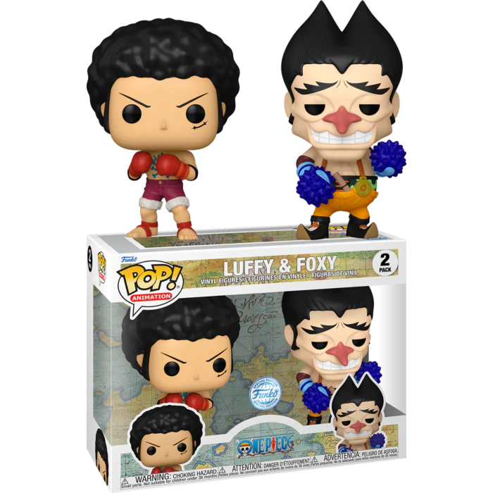 One Piece - Luffy and Foxy 2pk (Exc)