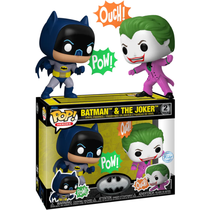 Pop! Heroes: Batman 85th - Joker/Batman 2pk (Exc) (Pre-Order)