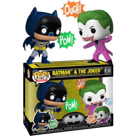 Pop! Heroes: Batman 85th - Joker/Batman 2pk (Exc) (Pre-Order)