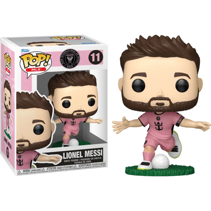 Pop! Football: Inter Miami - Lionel Messi (Pink Uniform)