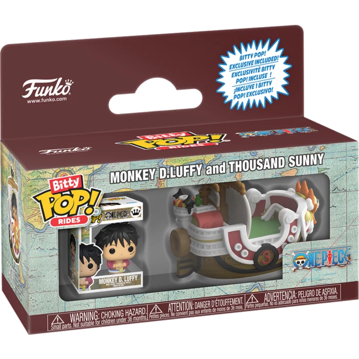 Bitty Pop! Rides: One Piece - Thousand Sunny w/Luffy