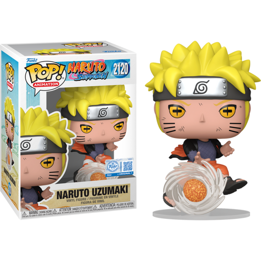 Naruto Shippuden - Naruto Uzumaki (Lava Release Rasenshuriken) Pop! Vinyl Figure