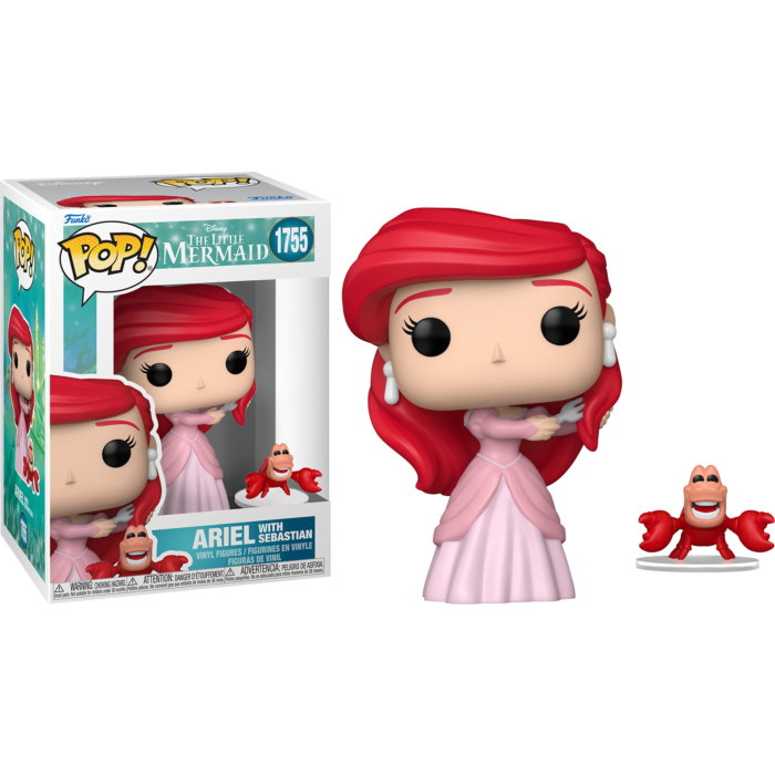 The Little Mermaid (1989) - Ariel with Sebastian Pop! Vinyl Figure (pre-order)