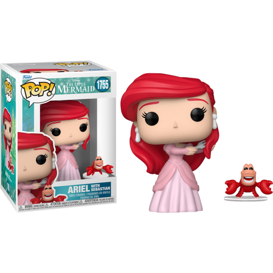 The Little Mermaid (1989) - Ariel with Sebastian Pop! Vinyl Figure