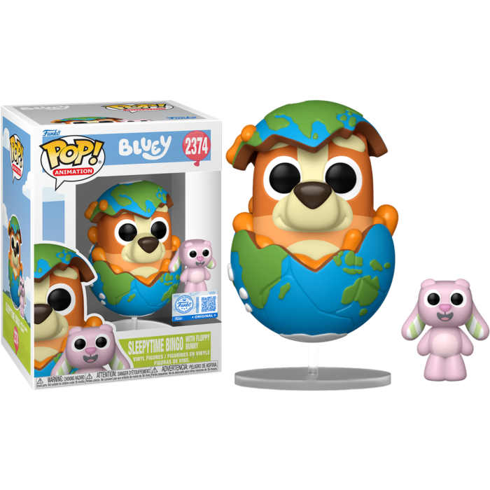 Bluey - Sleepytime Bingo with Floppy Bunny Pop! Vinyl Figure (pre-order)