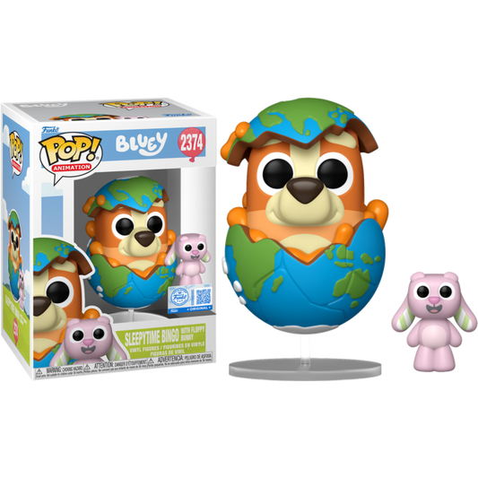 Bluey - Sleepytime Bingo with Floppy Bunny Pop! Vinyl Figure