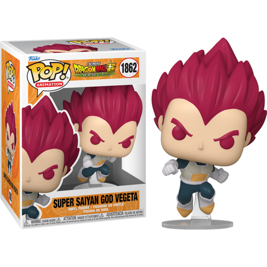 Dragon Ball Super: Broly - Super Saiyan God Vegeta Pop! Vinyl Figure (pre-order)