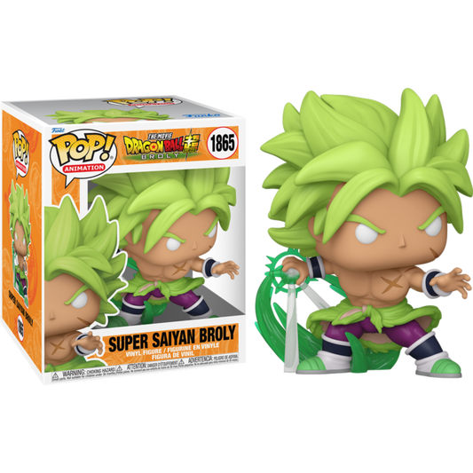 Dragon Ball Super: Broly - Super Saiyan Broly Super Sized 6" Pop! Vinyl Figure (pre-order)