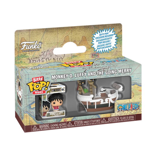 Bitty Pop! Rides: One piece - Going Merry with Luffy (pre-order)