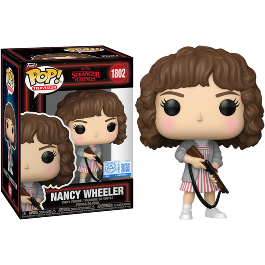 Stranger Things - Nancy Wheeler with Shotgun Pop! Vinyl Figure (pre-order)