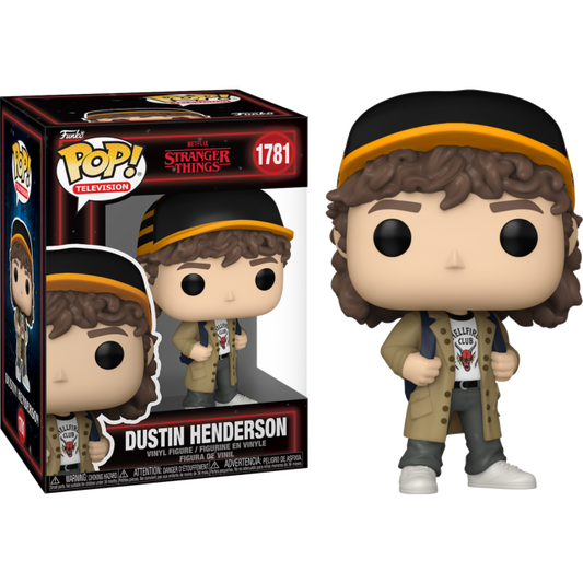 Stranger Things - Dustin Henderson (Season 5) Pop! Vinyl Figure (pre-order)