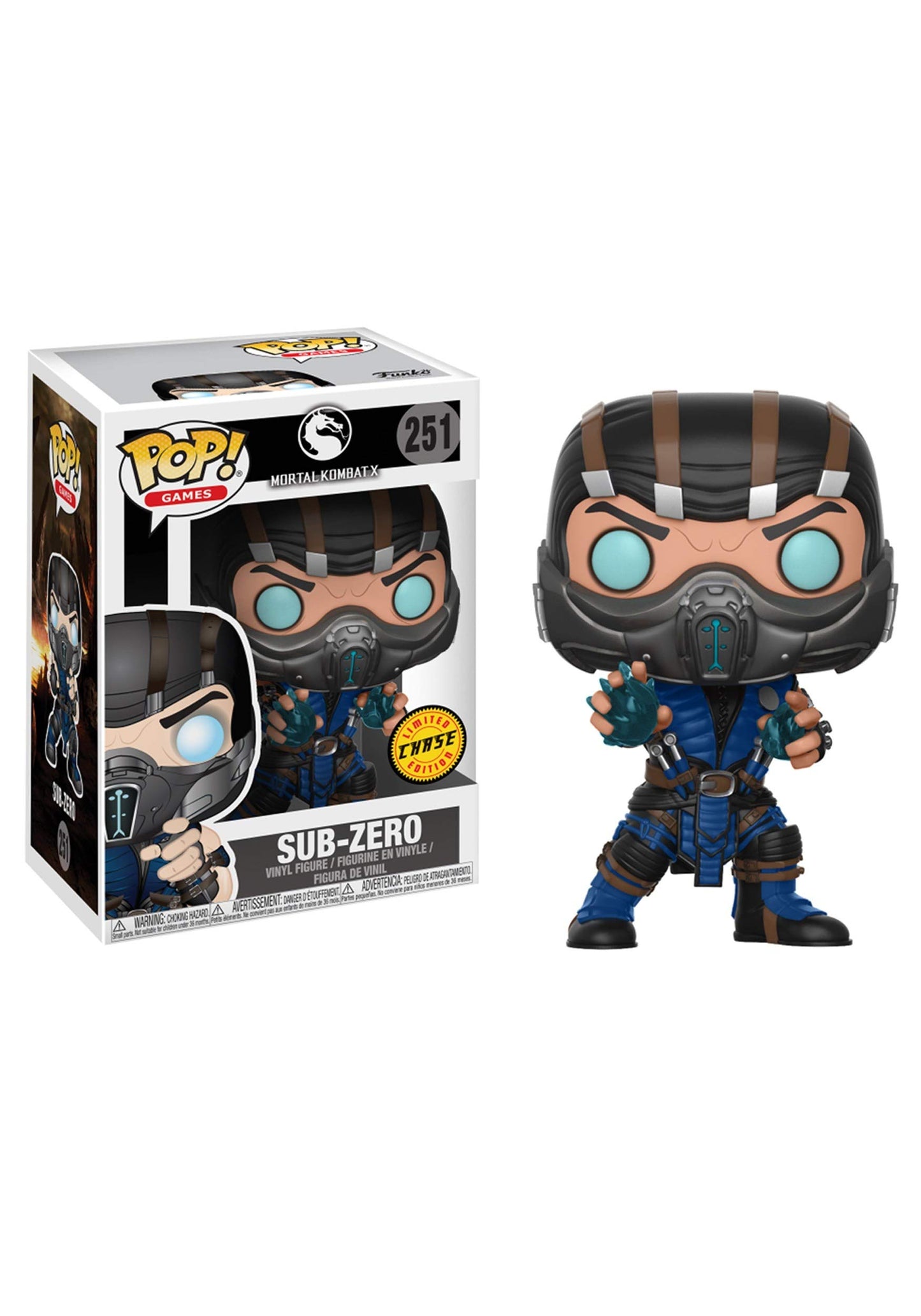 Funko POP! Games: Mortal Kombat X - Sub-Zero (CHASE) (pre-order)