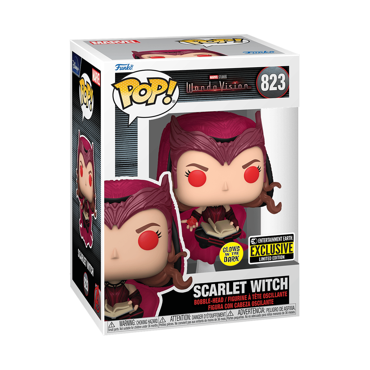 Funko POP! Wanda Vision: Scarlet Witch (GiTD)(Entertainment Earth) (pre-order)
