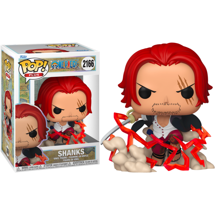 One Piece - Shanks Pop! Plus Vinyl Figure (pre-order)