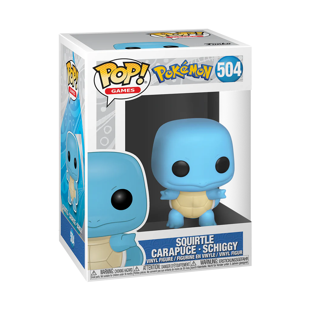 Pop! Games: Pokemon - Squirtle