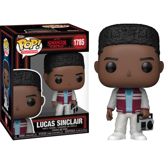 Stranger Things - Lucas Sinclair with Boombox (Season 5) Pop! Vinyl Figure (pre-order)