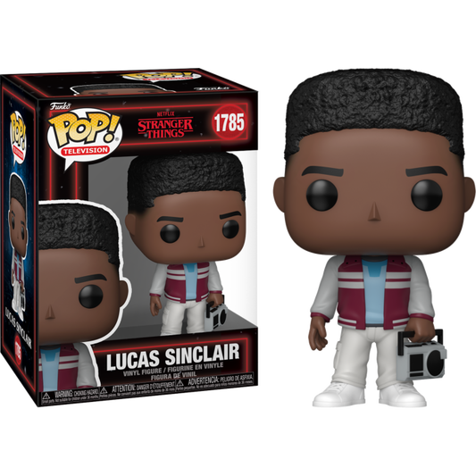 Stranger Things - Lucas Sinclair with Boombox (Season 5) Pop! Vinyl Figure (pre-order)
