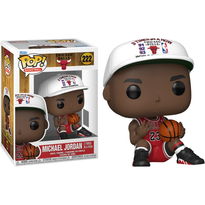 Pop! Basketball: NBA Bulls - Michael Jordan (3X In A Row)