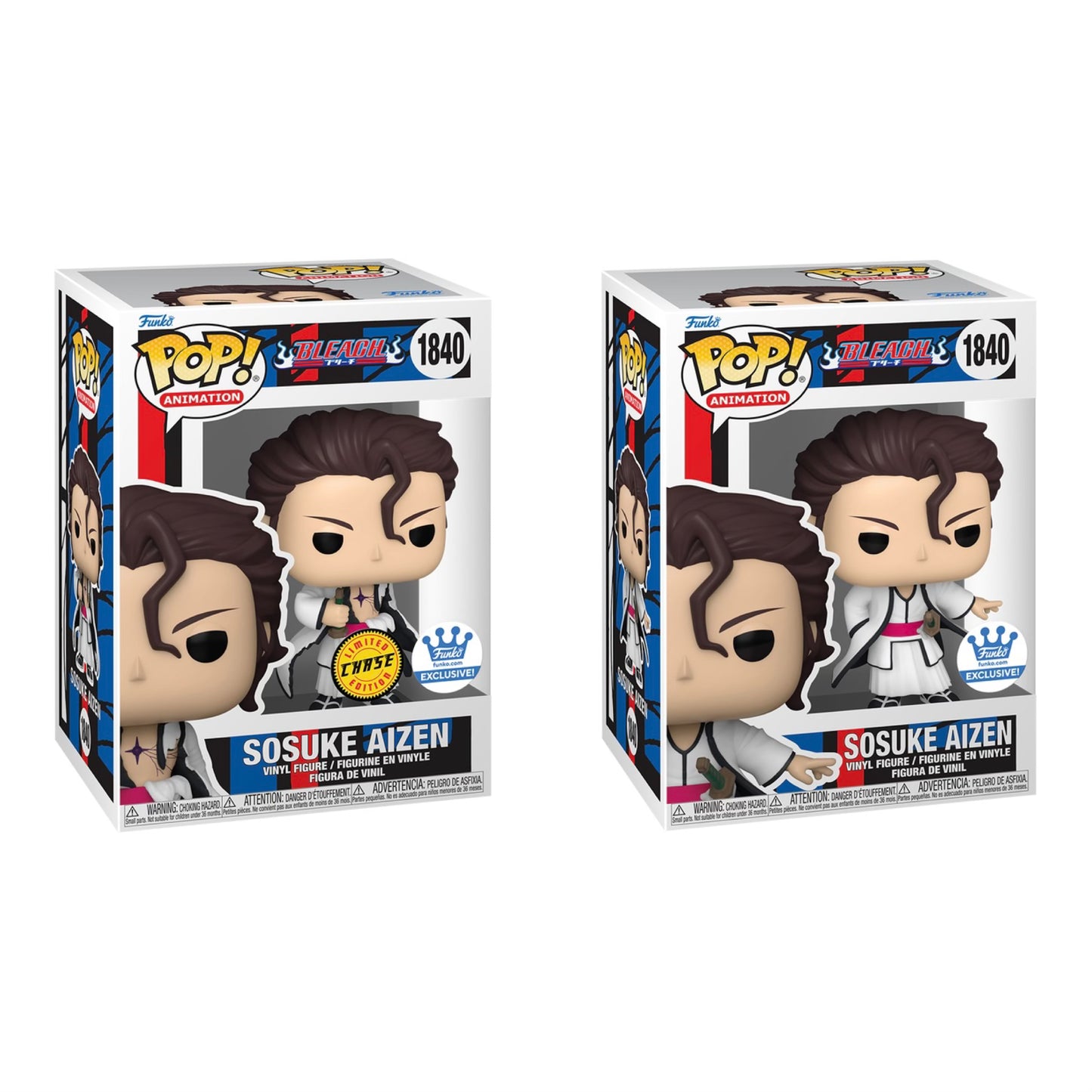 Bleach – Sosuke Aizen #1840 Funko Exclusive Chase Bundle