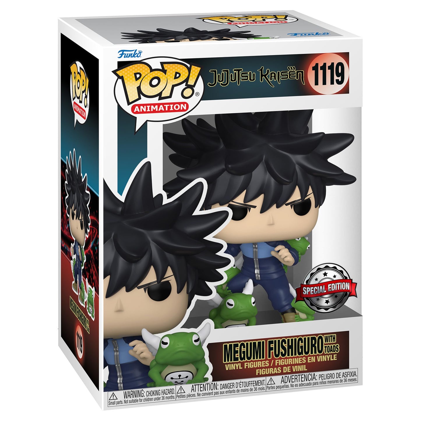 Jujutsu Kaisen - Megumi with Toads Pop! Vinyl Figure