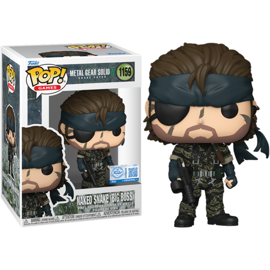 Metal Gear Solid: Snake Eater - Naked Snake (Big Boss) Pop! Vinyl Figure (pre-order)