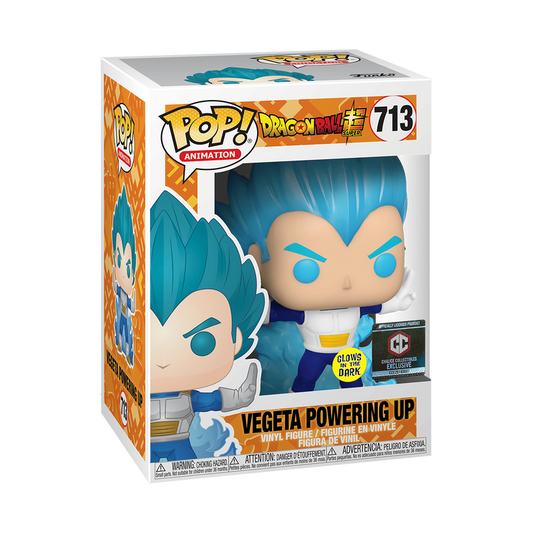 Funko POP! Dragon Ball Super: Vegeta Powering Up (GiTD)(Chalice Collectibles) (pre-order)