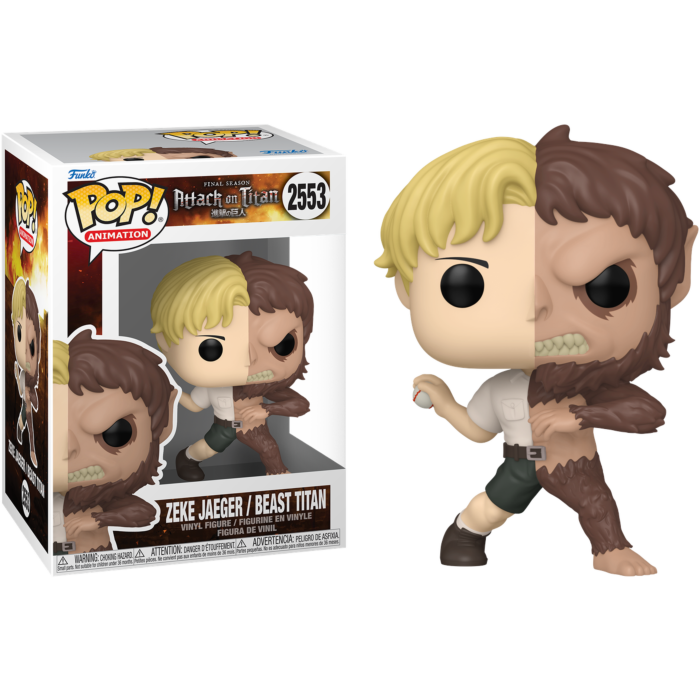 Attack on Titan - Zeke Jaeger / Beast Titan (Split) Pop! Vinyl Figure (pre-order)