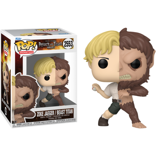Attack on Titan - Zeke Jaeger / Beast Titan (Split) Pop! Vinyl Figure (pre-order)