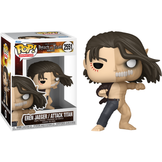 Attack on Titan - Eren Jaeger / Attack Titan (Split) Pop! Vinyl Figure (pre-order)