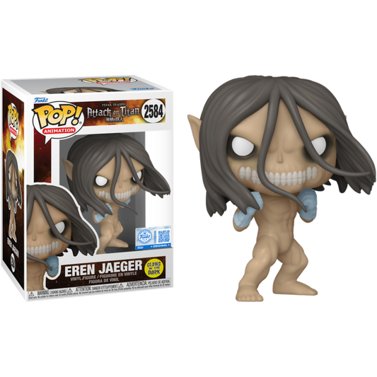 Attack on Titan - Eren Jaeger (Attack Titan Form) Glow-in-the-Dark Pop! Vinyl Figure (pre-order)