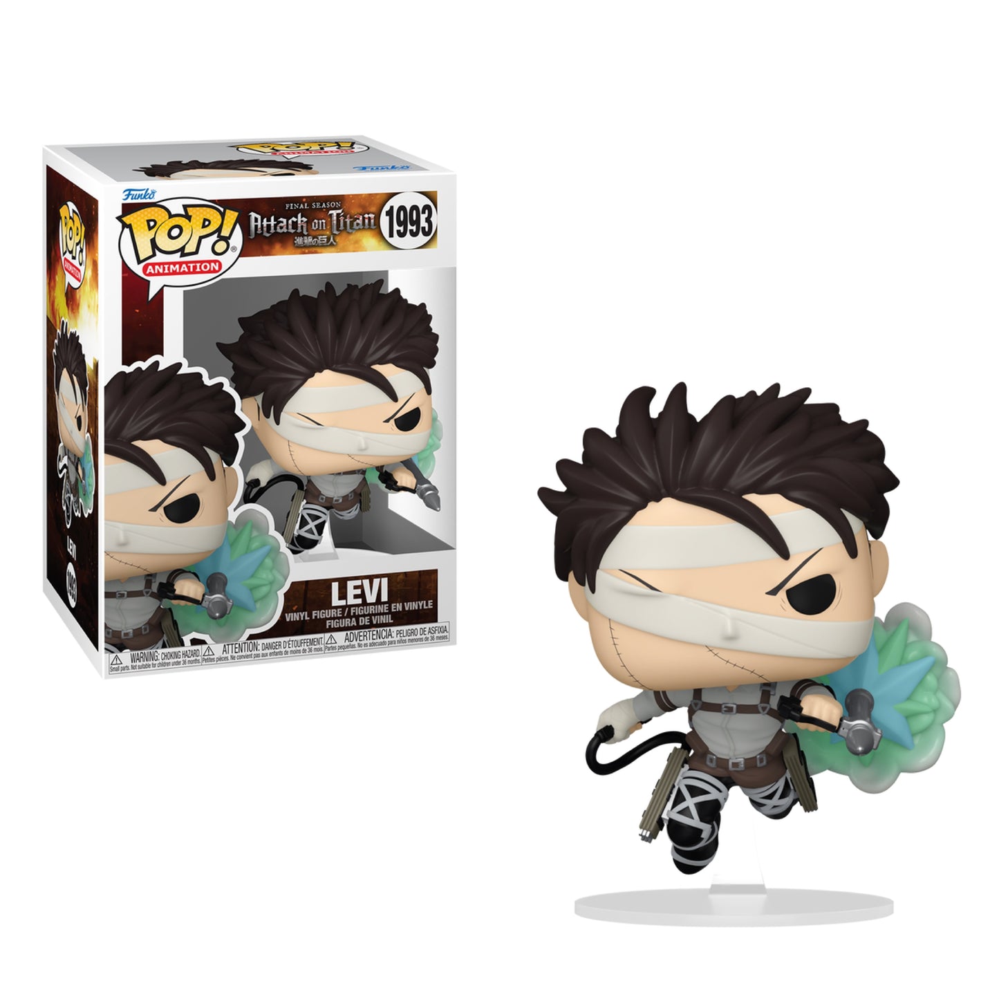 Attack on Titan Levi with Bandages #1993 (pre-order)