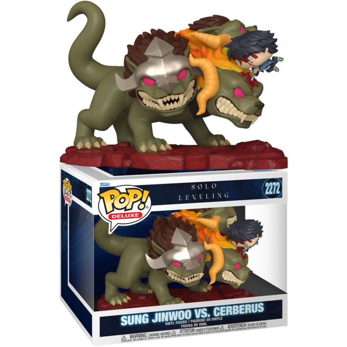 Solo Leveling - Sung Jinwoo vs Cerberus Deluxe Pop! Vinyl Figure (pre-order)